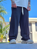 Pantalone Tuta Palazzo Garzato Black