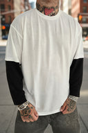 T-Shirt Raglan Reflex White