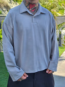 Polo Long Sleeve Grey