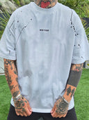 T-shirt New York White