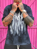 T-Shirt Savage Black Fumè
