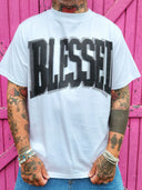 T-Shirt Blessed White