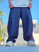 Pantalone Rodriguez Blu