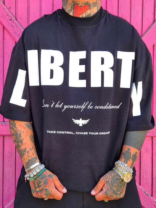 T-shirt Liberty Black