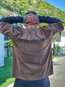 T-Shirt Raglan Vibes Brown