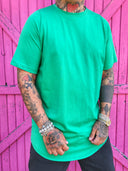 T-Shirt Arrotondata Flag Green