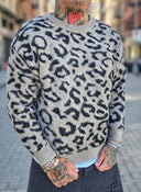 Maglione Maculato Fango