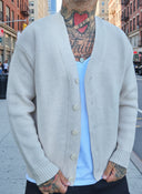 Cardigan Total Beige