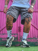 Bermuda Jeans Tonali Grey