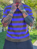 T-Shirt Filo Bande Kinder/Purple