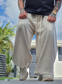 Pantalone Tuta Baloon Scuba Beige