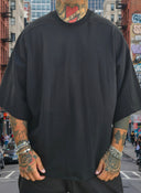 T-Shirt 3/4 Over Black