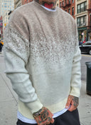 Maglione Bicolor Beige/Cream