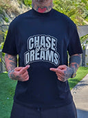 T-shirt Chase Your Dream Black