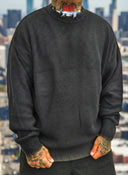 Maglione Sfrangiato Brighton Black