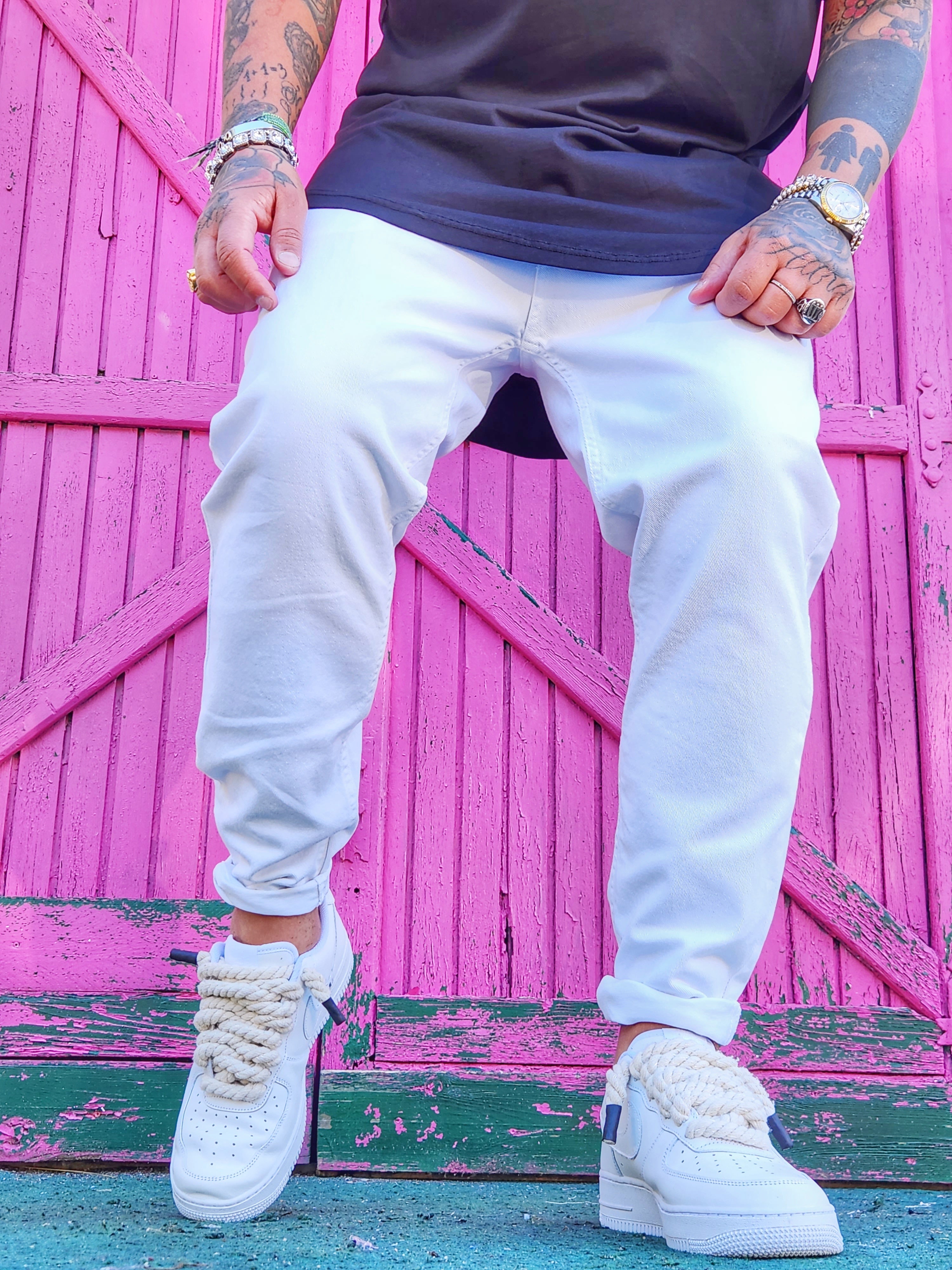 Jeans Skinny White