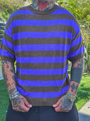 T-Shirt Filo Bande Kinder/Purple