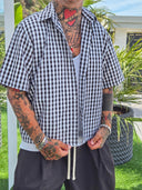 Camicia Quadri Black