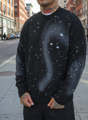 Maglione Strappato Paint Black