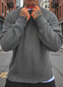 Maglione Sfrangiato Brighton Grey