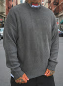 Maglione Sfrangiato Brighton Grey