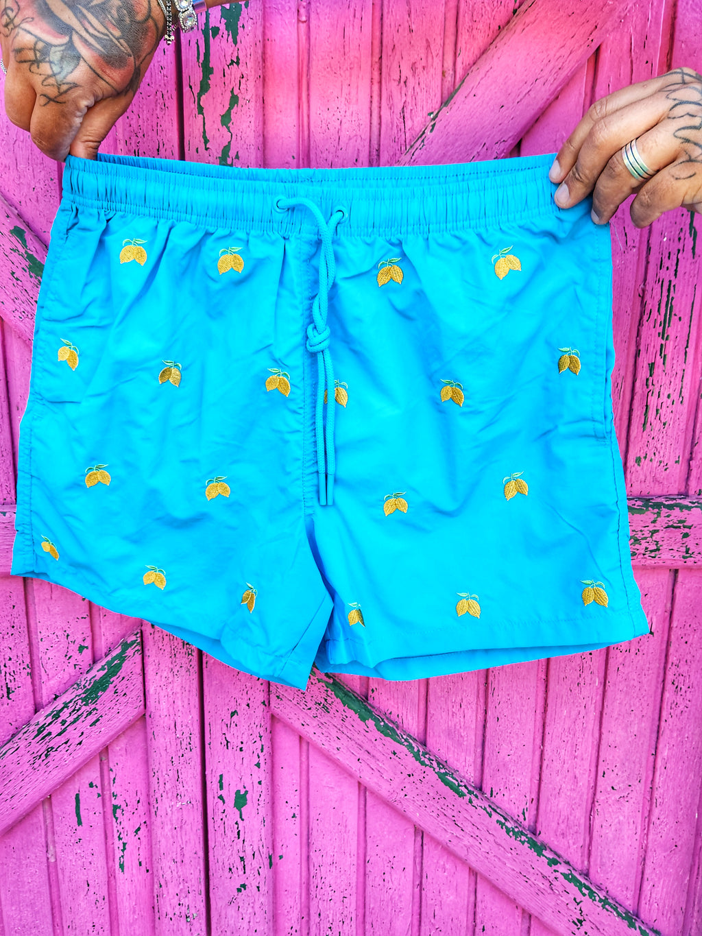 Costume Tropical Turchese