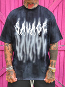 T-Shirt Savage Black Fumè