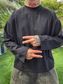 T-Shirt Big Over Plus Black