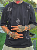 T-Shirt Cross Deluxe Black