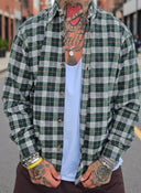 Camicia Quadri Green