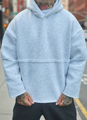 Felpa Taglio Vivo Grey