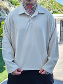 Polo Long Sleeve Beige