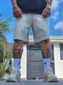 Bermuda Tuta Buttons Beige