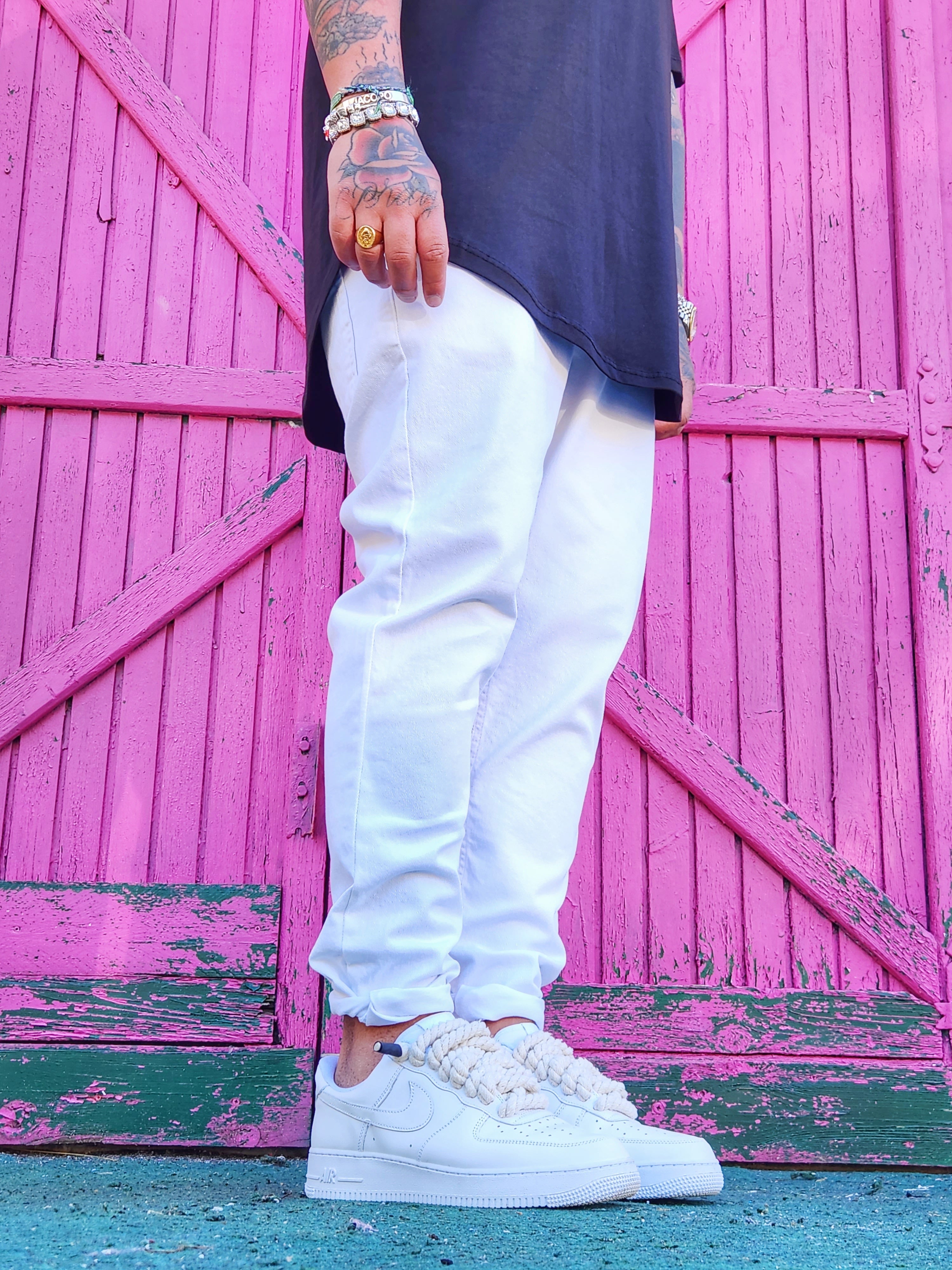 Jeans Skinny White