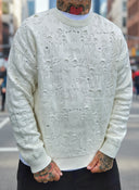 Maglione Traforato Cream