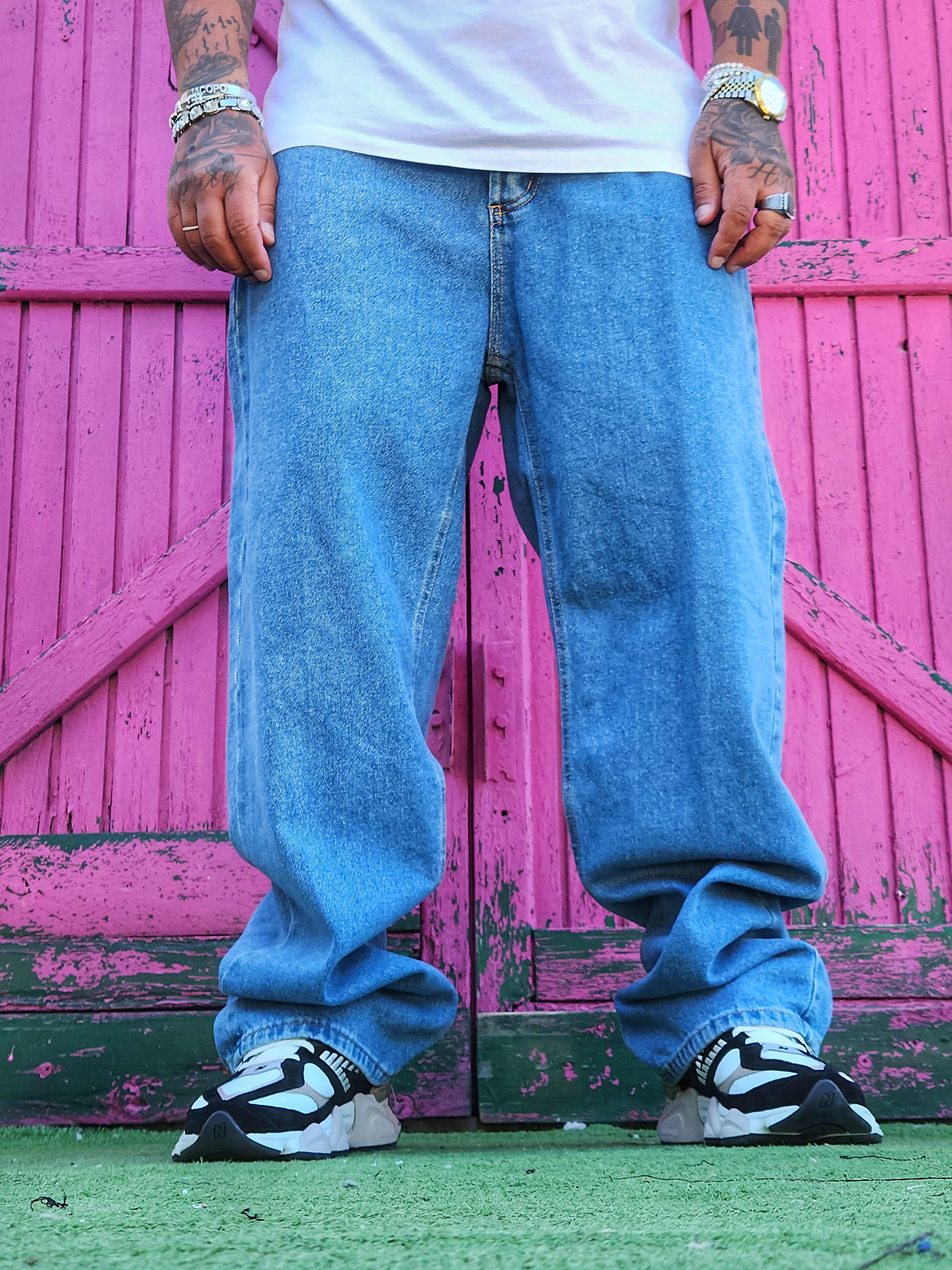 Jeans Flare Blu