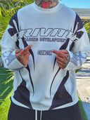 T-Shirt Raglan Private Deluxe White