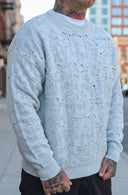 Maglione Traforato Grey