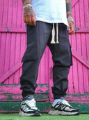 Pantalone Cargo Raja Black