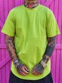 T-Shirt Arrotondata Verde Prato