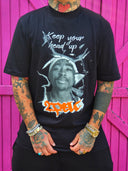 T-Shirt Two Pac Black