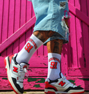 Calze Chicago 91 White