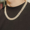 Collana Miami Bianco Oro